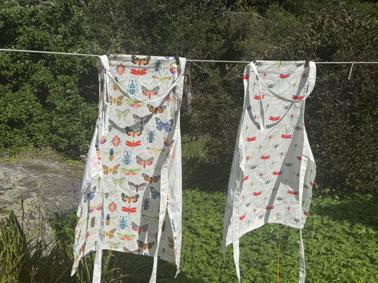 Dragonfly Cotton Apron