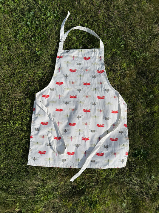 Dragonfly Cotton Apron