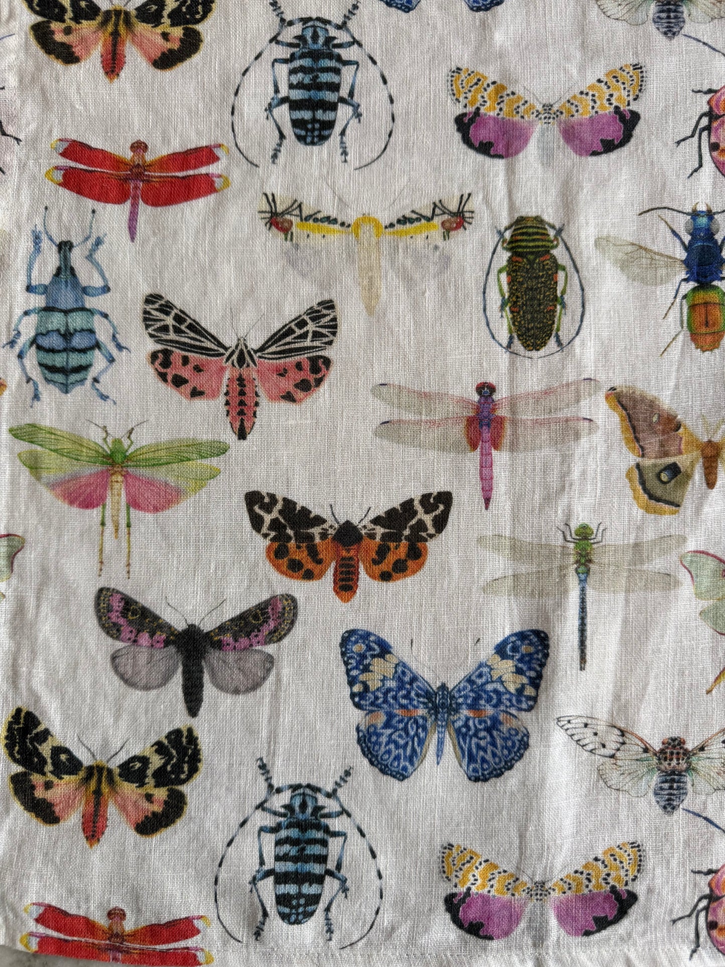 Meadow Life Linen Tea Towel